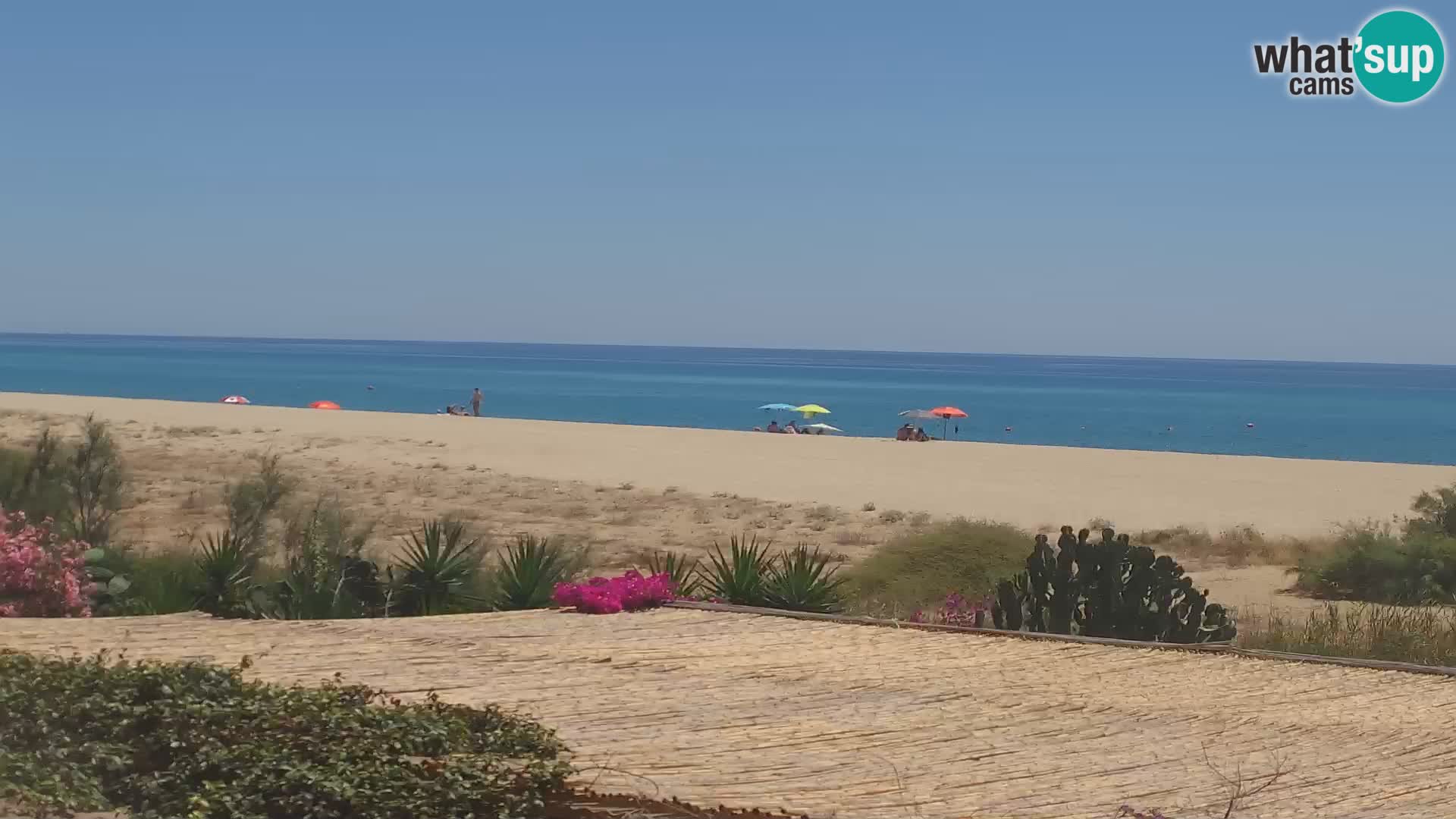 Marina di Orosei webcam – Strand in Sardinien – Italien