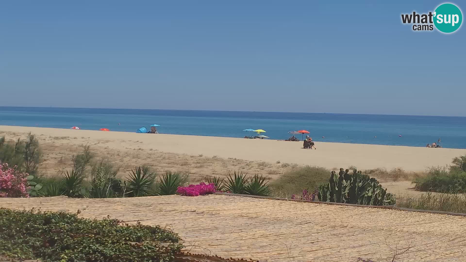 Camera en vivo Marina di Orosei – playa in Cerdeña – Italia