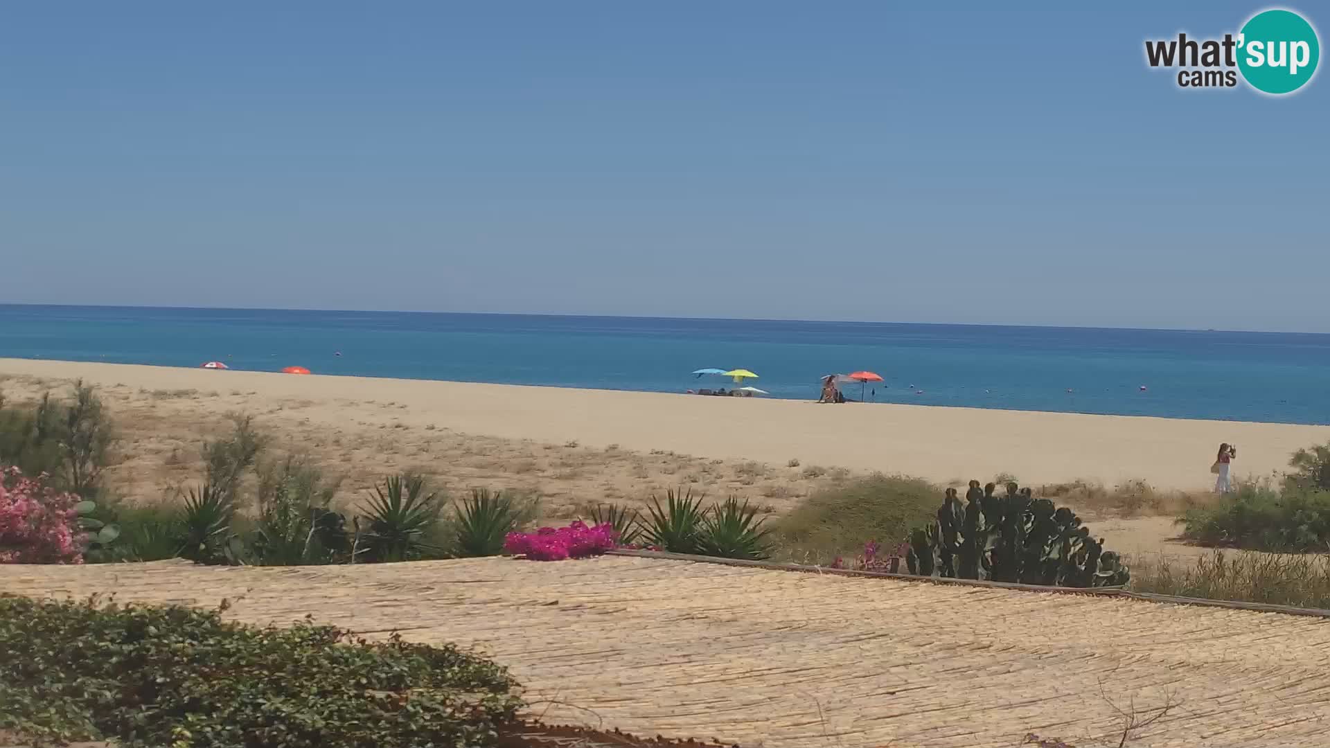 Camera en vivo Marina di Orosei – playa in Cerdeña – Italia