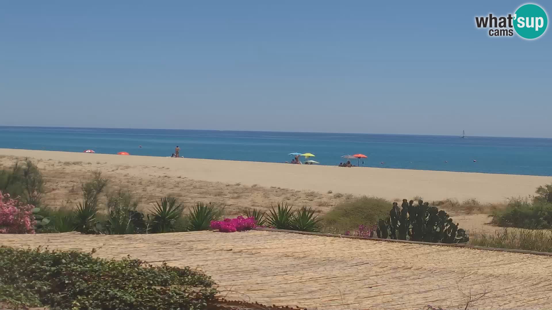 Camera en vivo Marina di Orosei – playa in Cerdeña – Italia