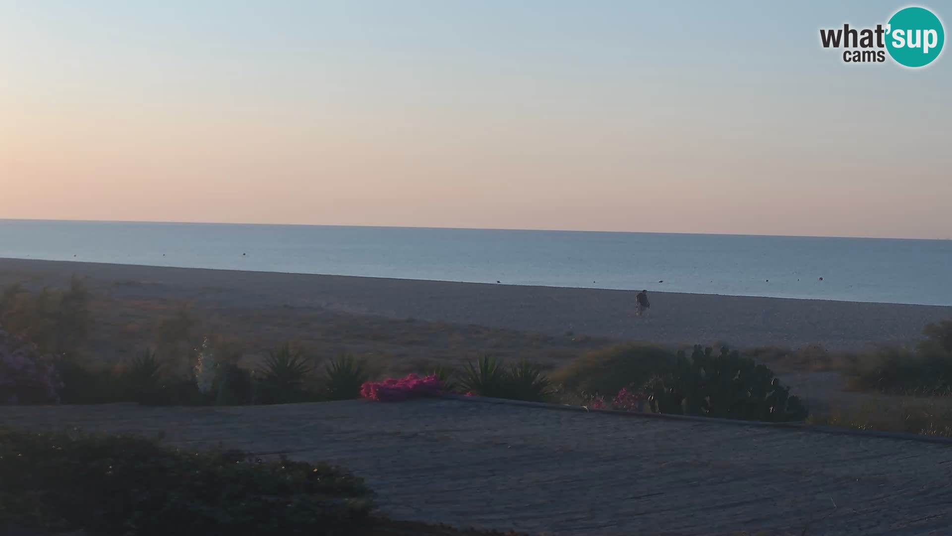 Spletna kamera Marina di Orosei – plaža v Sardiniji – Italija