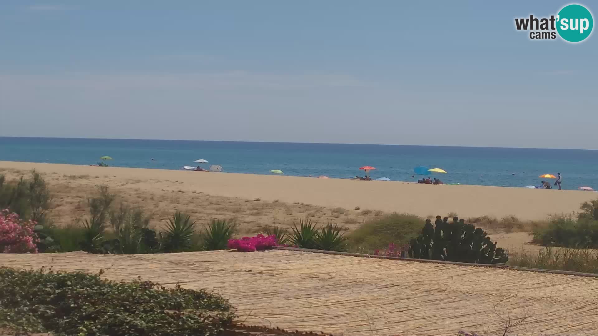 Live Webcam Marina di Orosei – beach in Sardinia – Italy
