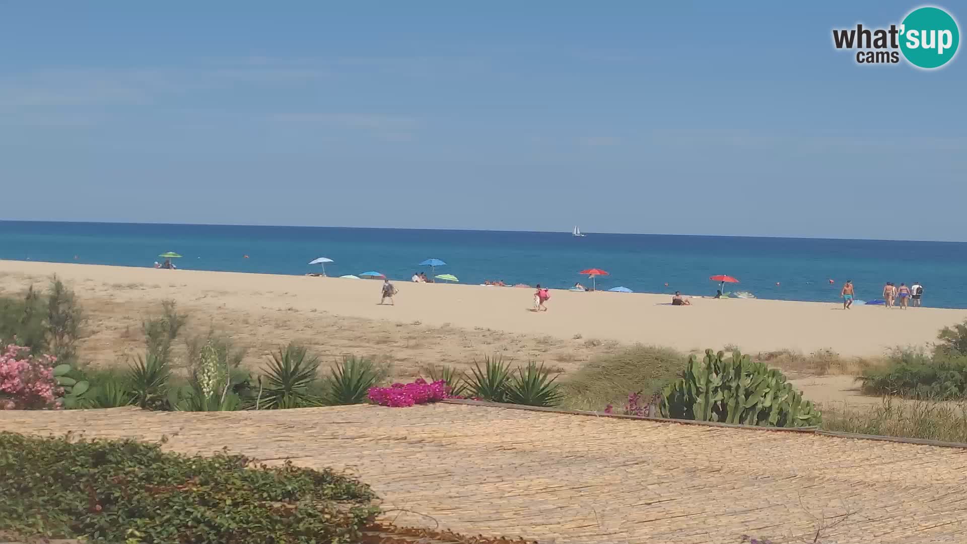Webcam Live Marina di Orosei – Plage in Sardaigne – Italie