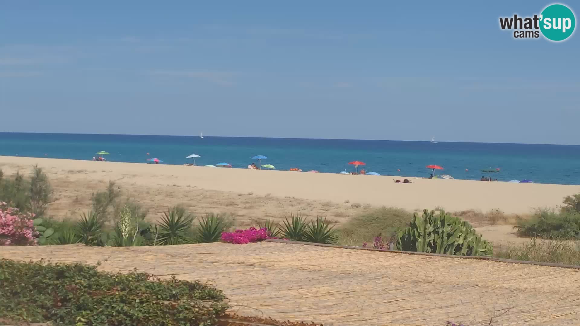 Web kamera Marina di Orosei – plaža u Sardiniji – Italija