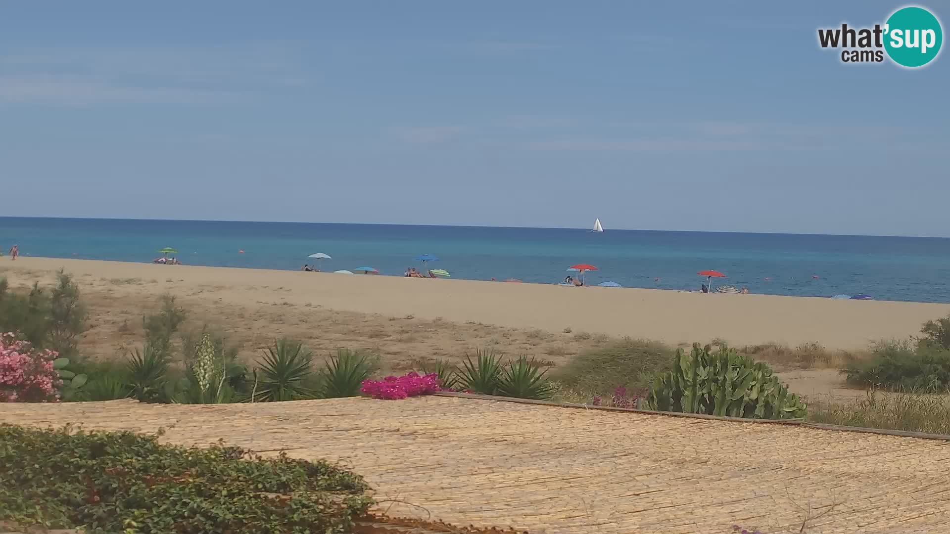 Camera en vivo Marina di Orosei – playa in Cerdeña – Italia