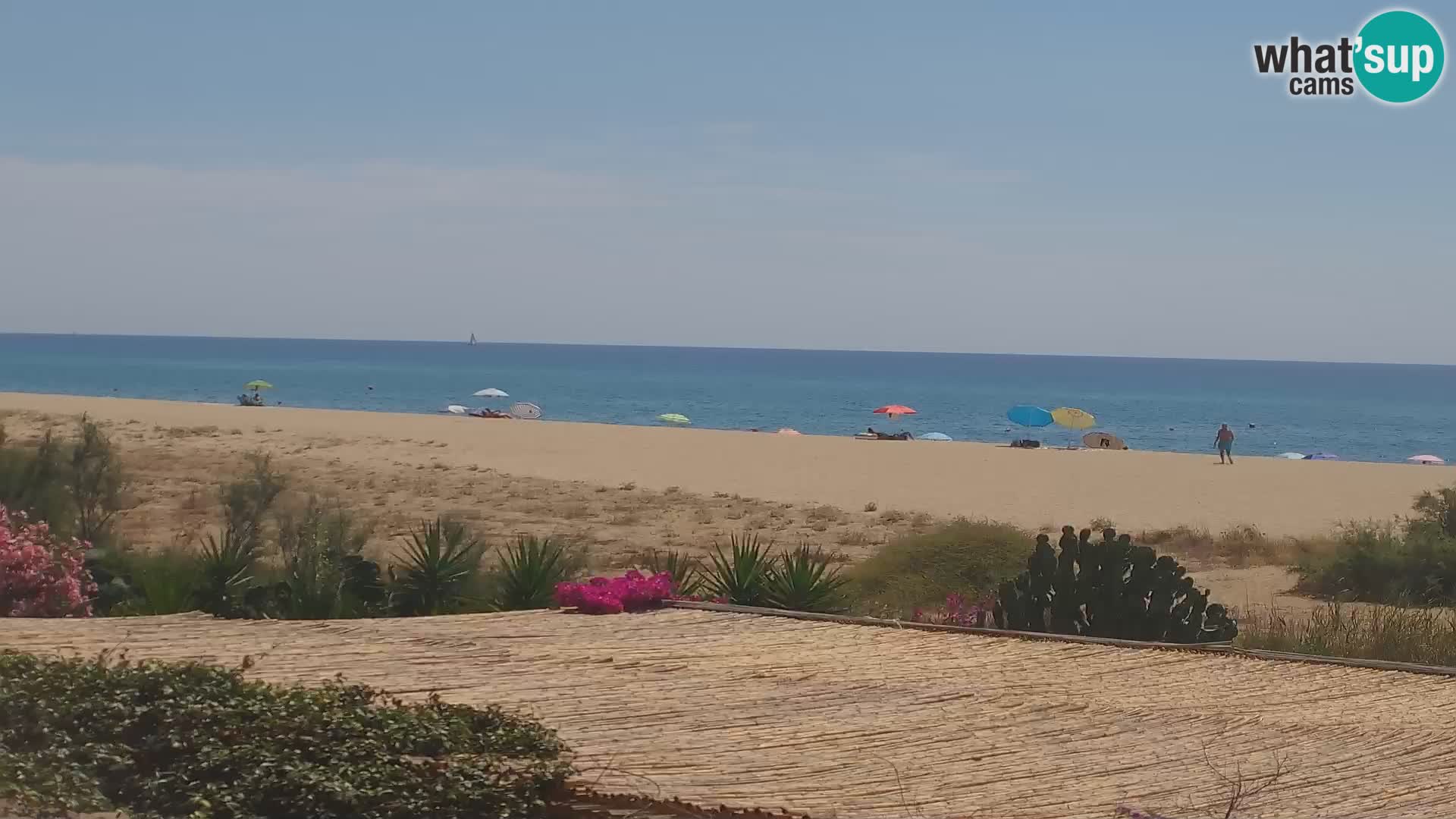 Spletna kamera Marina di Orosei – plaža v Sardiniji – Italija
