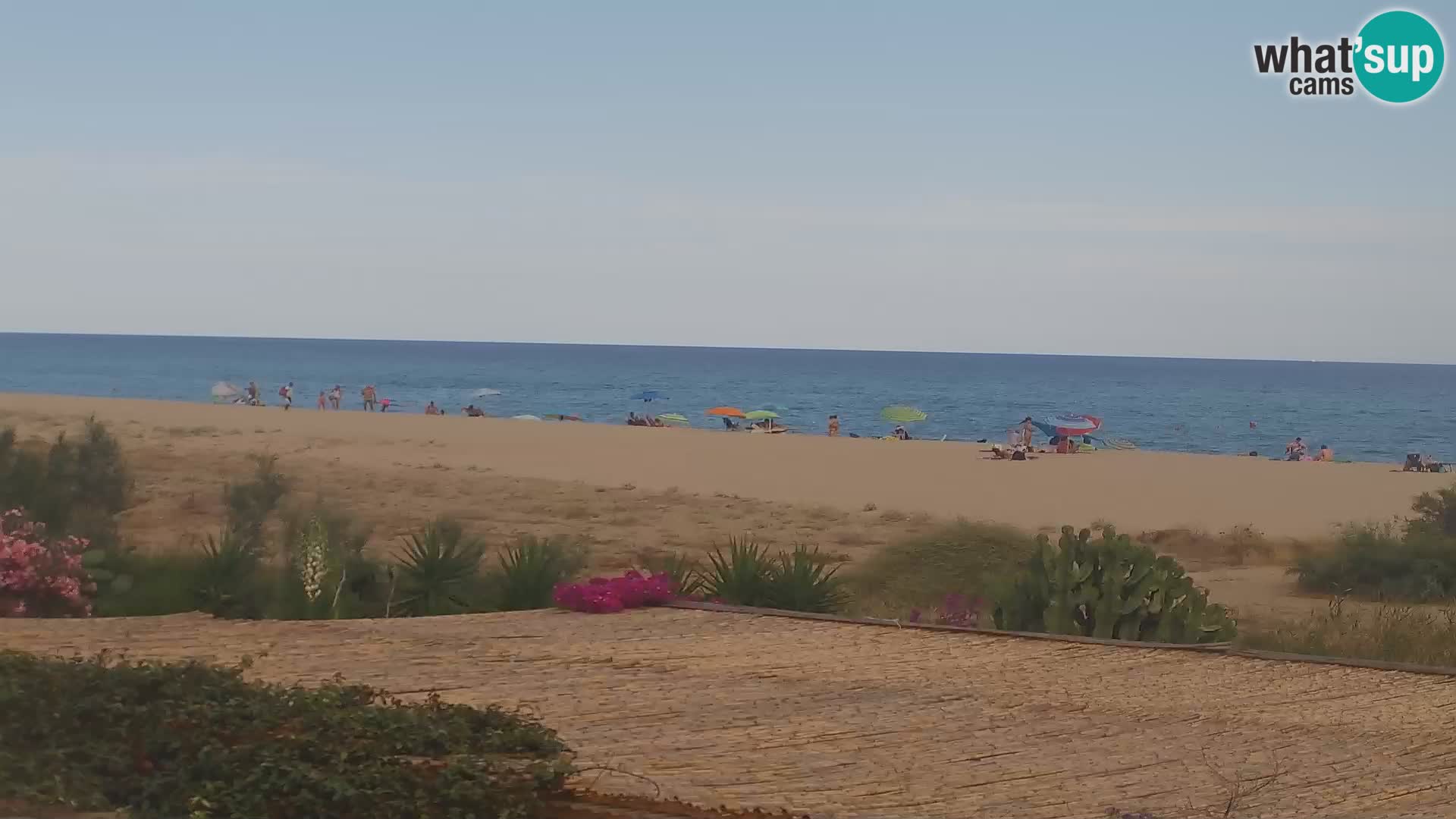Spletna kamera Marina di Orosei – plaža v Sardiniji – Italija