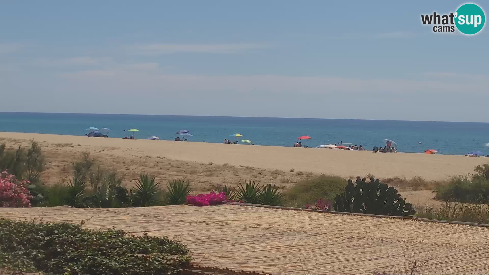 Live Webcam Marina di Orosei – beach in Sardinia – Italy