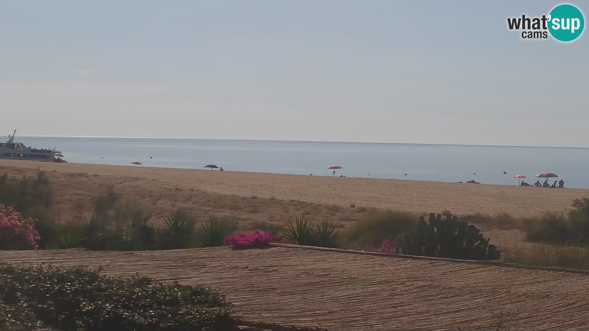 Live Webcam Marina di Orosei – beach in Sardinia – Italy