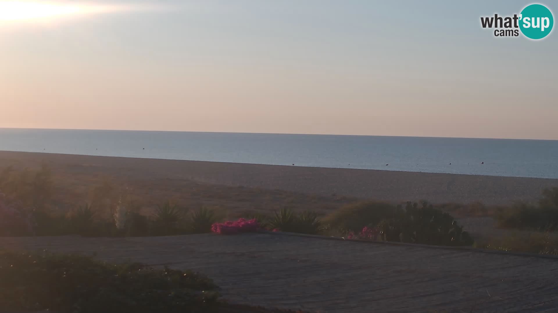 Web kamera Marina di Orosei – plaža u Sardiniji – Italija