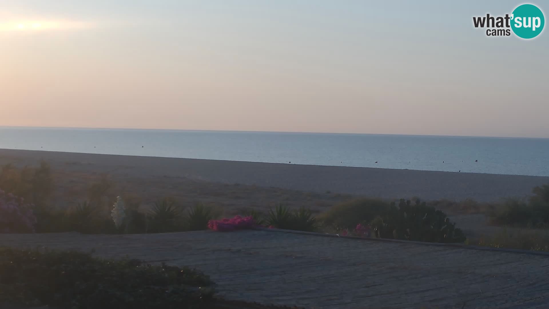 Spletna kamera Marina di Orosei – plaža v Sardiniji – Italija