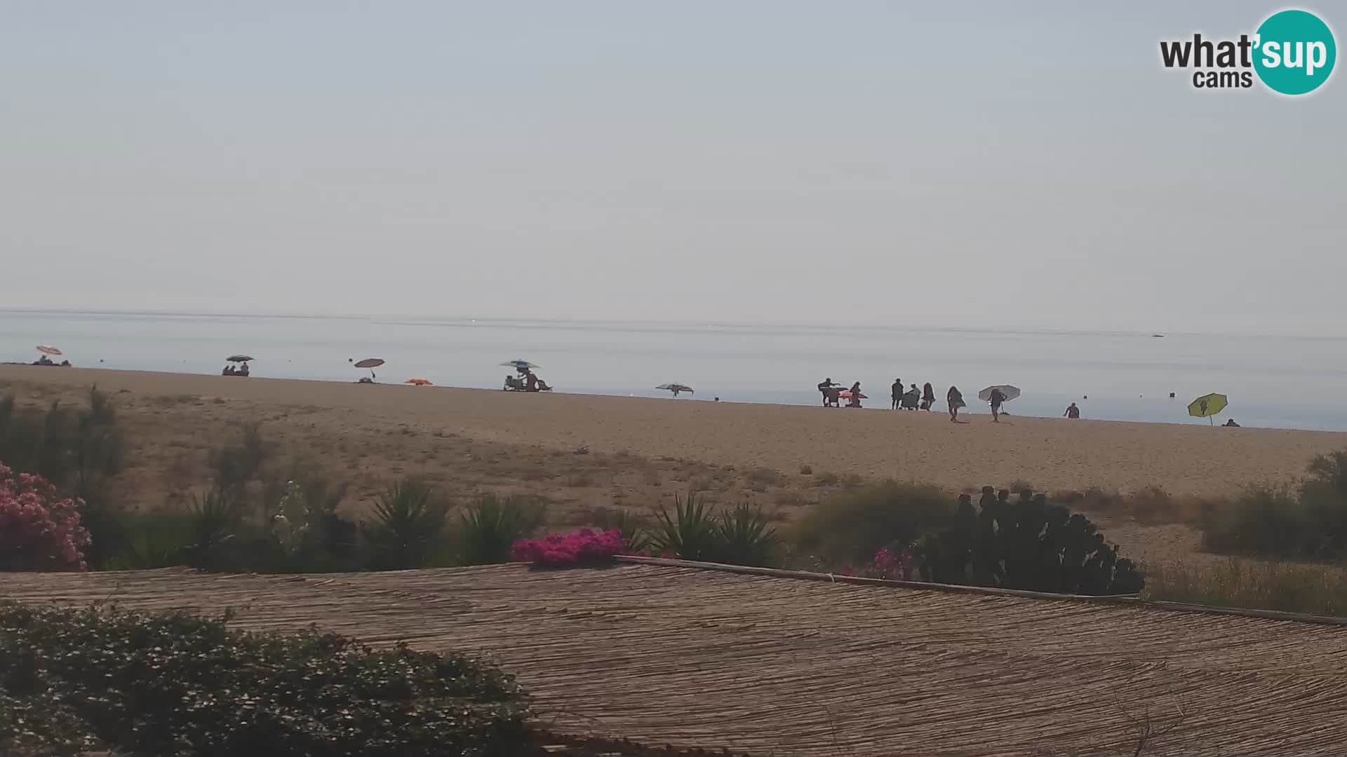 Live Webcam Marina di Orosei – beach in Sardinia – Italy