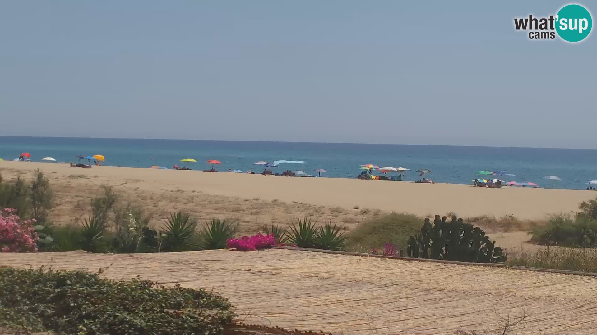 Live Webcam Marina di Orosei – beach in Sardinia – Italy