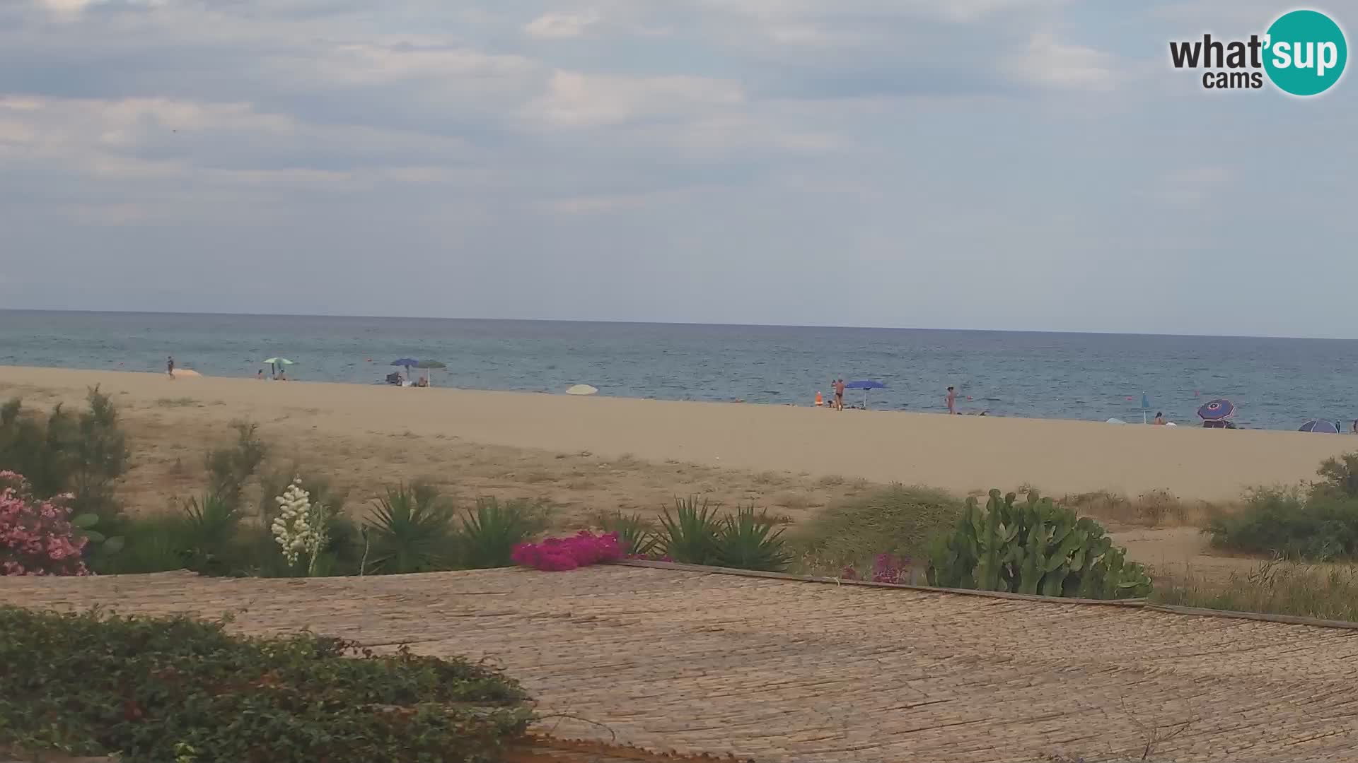 Camera en vivo Marina di Orosei – playa in Cerdeña – Italia
