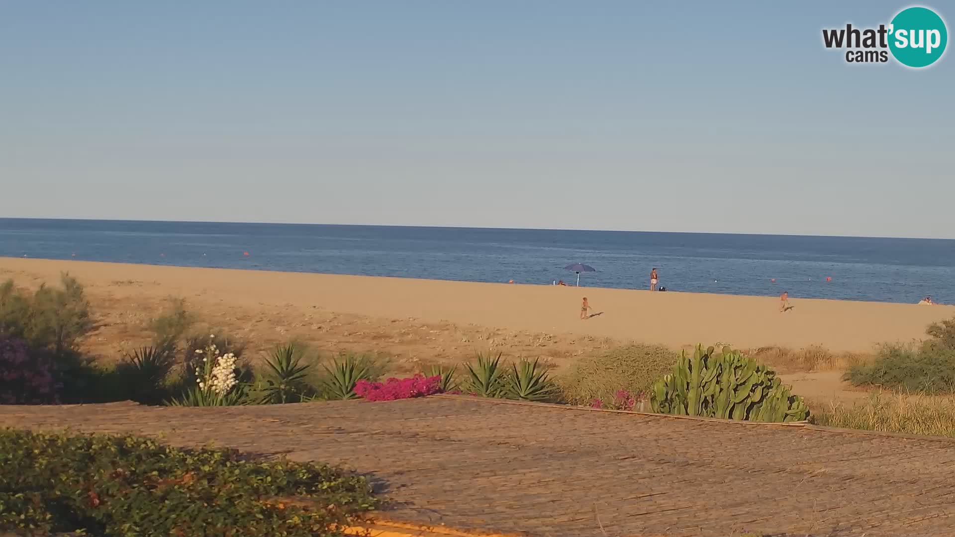 Live Webcam Marina di Orosei – beach in Sardinia – Italy