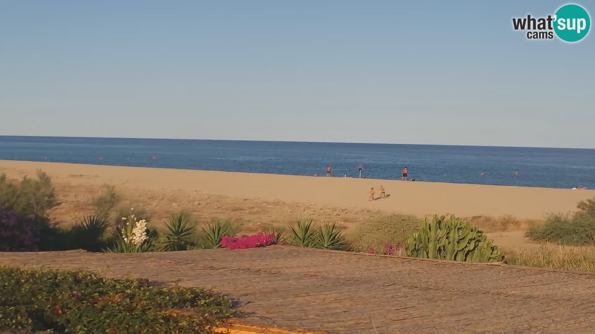 Camera en vivo Marina di Orosei – playa in Cerdeña – Italia