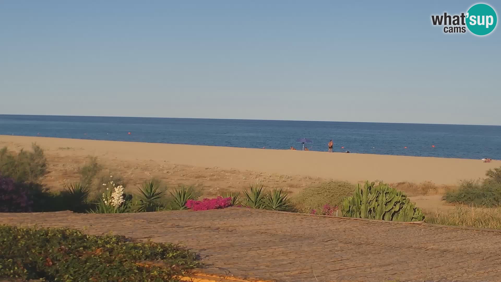 Live Webcam Marina di Orosei – beach in Sardinia – Italy