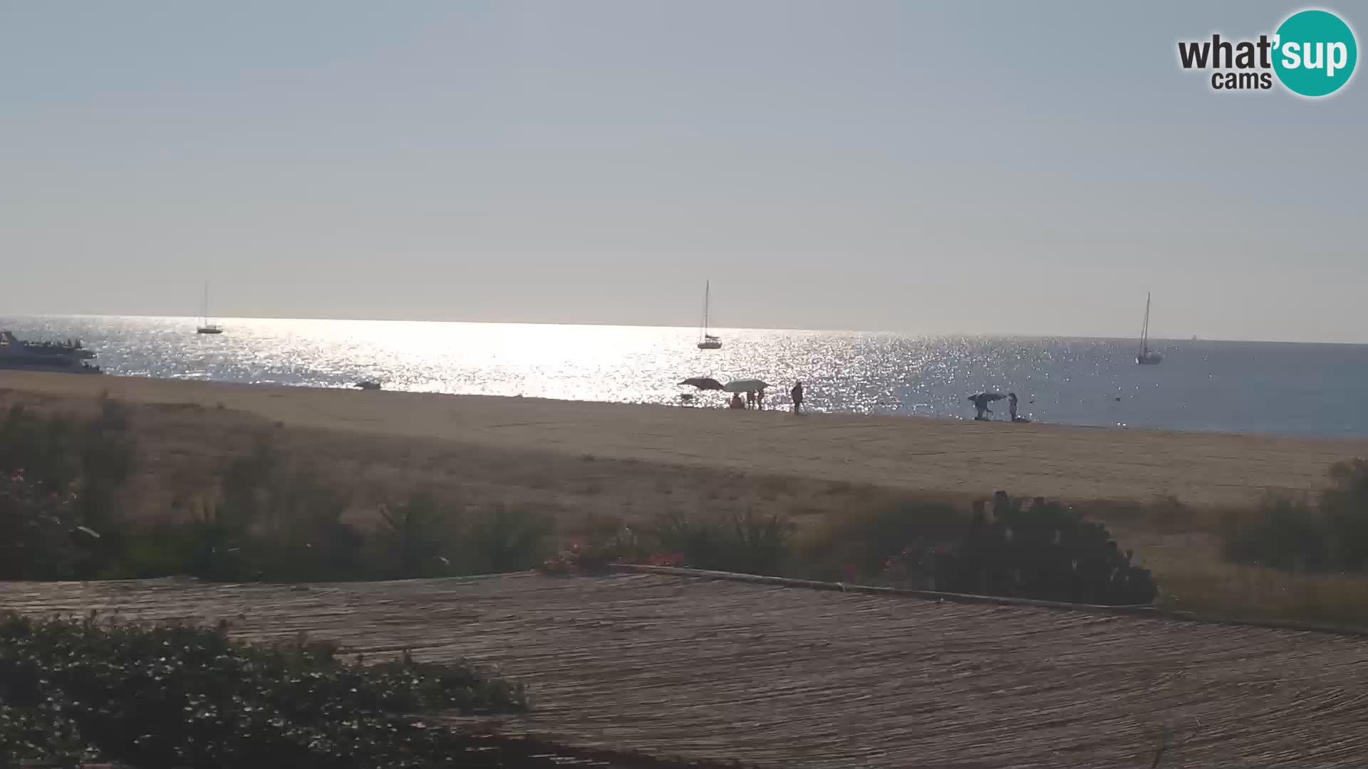 Spletna kamera Marina di Orosei – plaža v Sardiniji – Italija