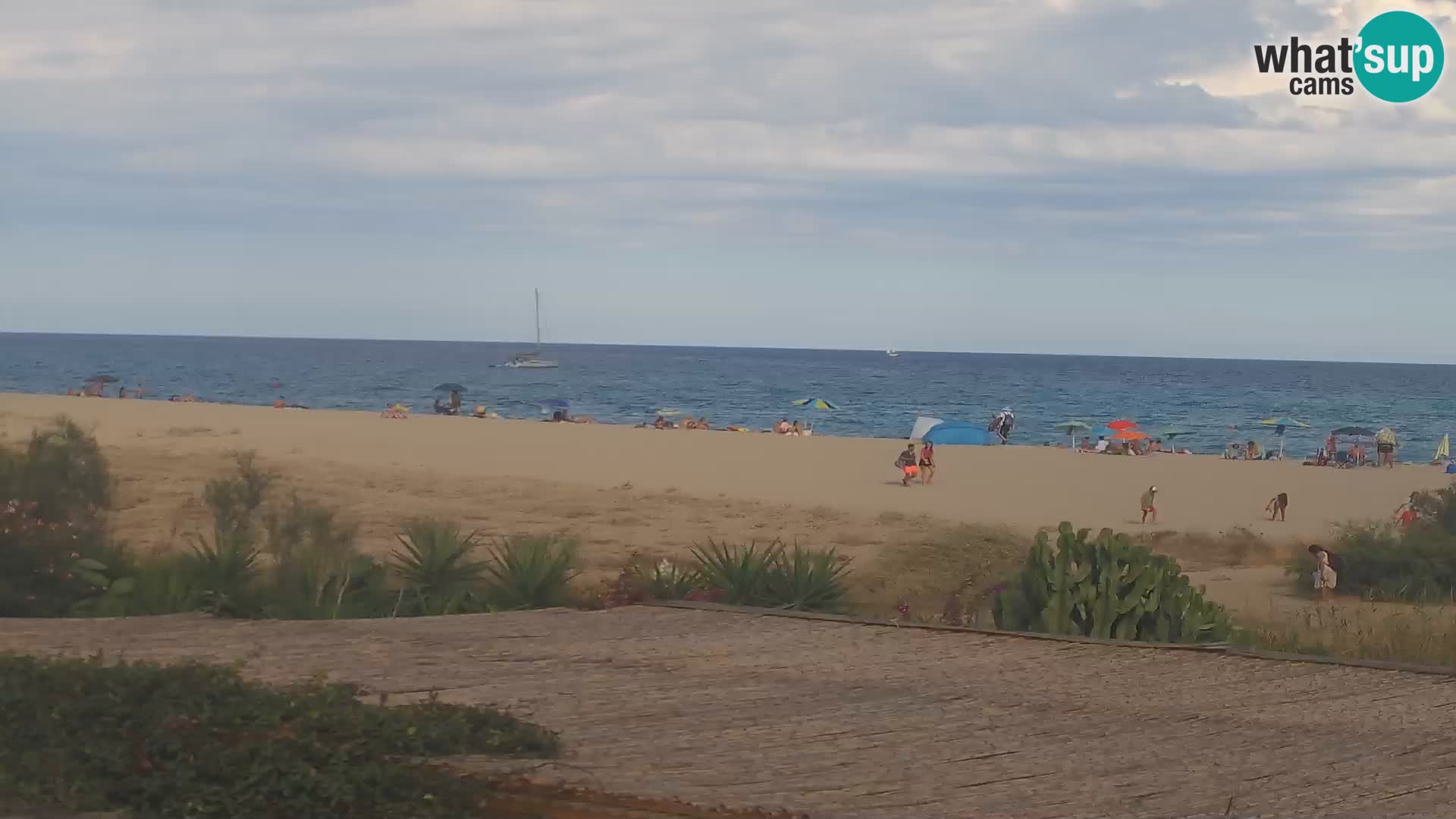 Camera en vivo Marina di Orosei – playa in Cerdeña – Italia