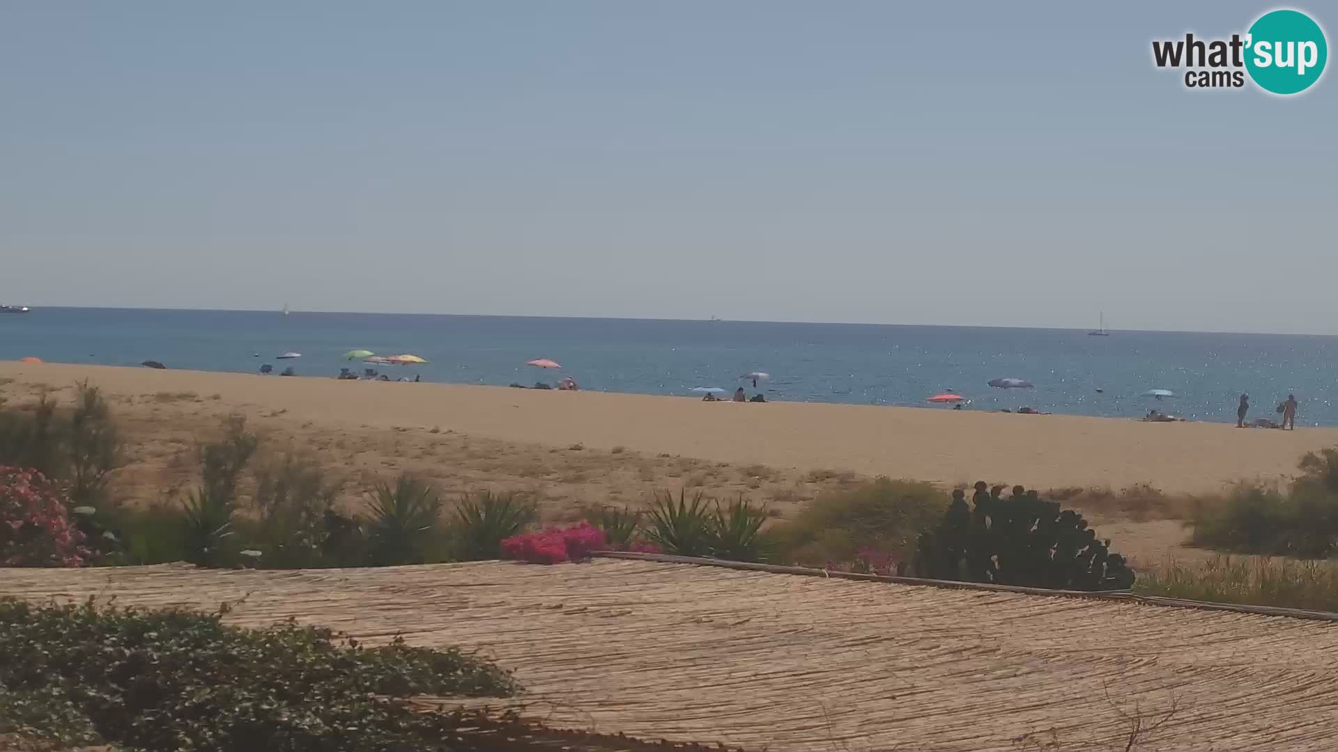 Spletna kamera Marina di Orosei – plaža v Sardiniji – Italija