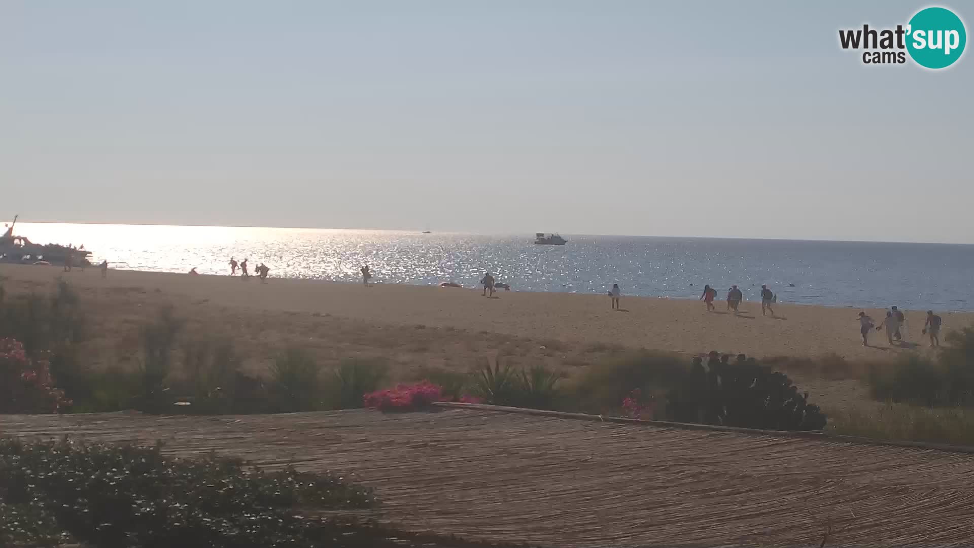 Live Webcam Marina di Orosei – beach in Sardinia – Italy