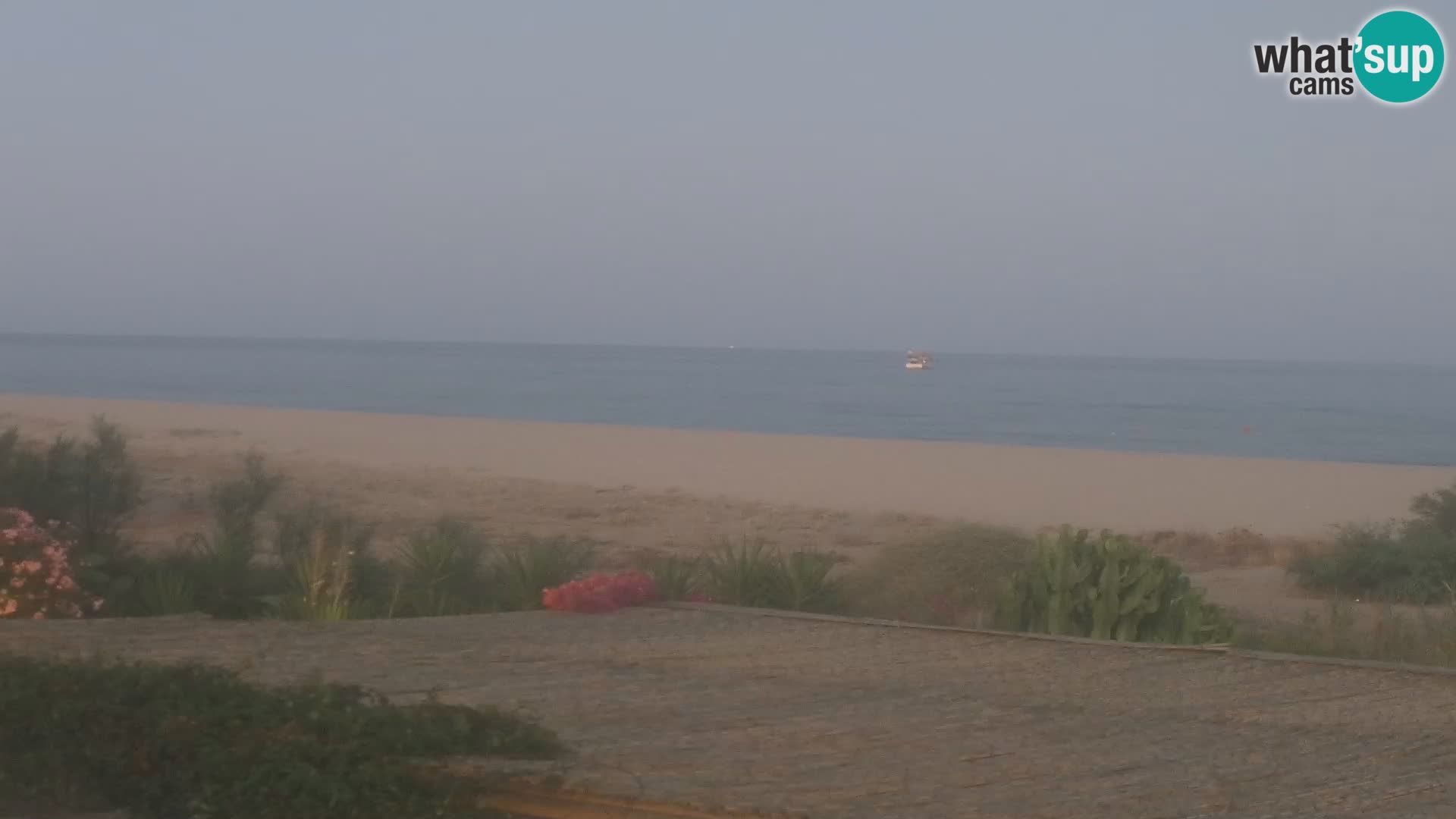 Live Webcam Marina di Orosei – beach in Sardinia – Italy
