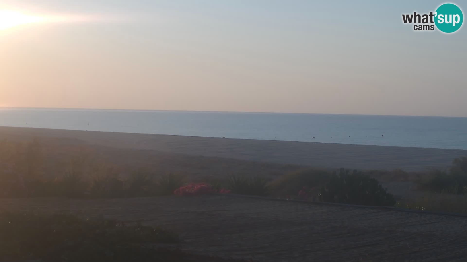 Spletna kamera Marina di Orosei – plaža v Sardiniji – Italija