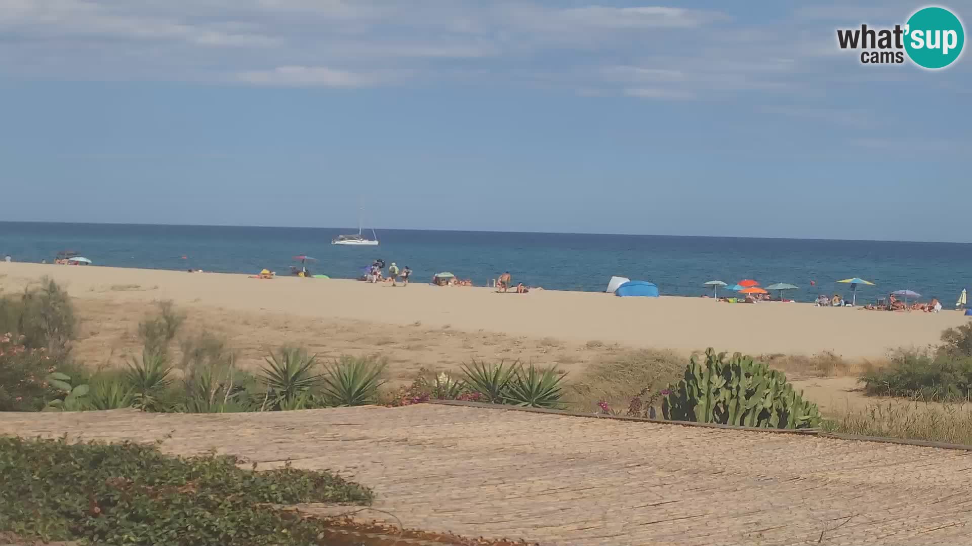 Web kamera Marina di Orosei – plaža u Sardiniji – Italija