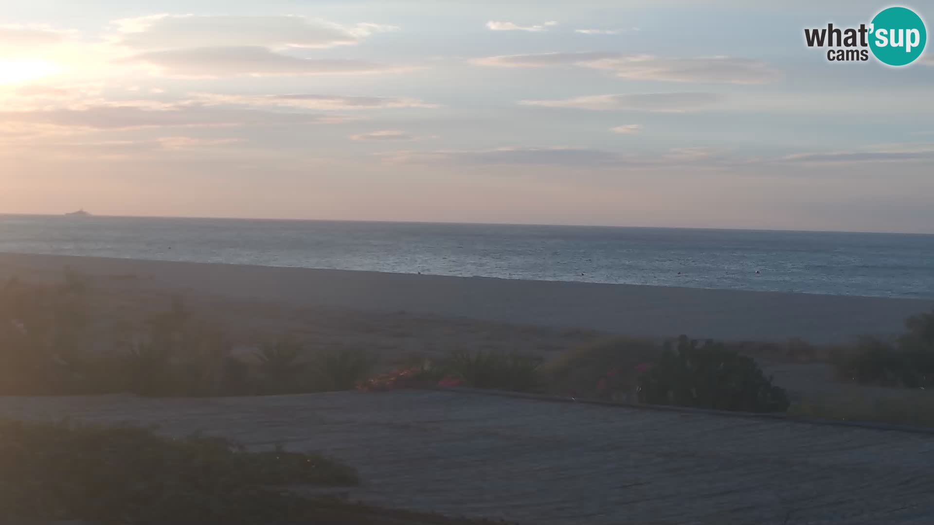 Live Webcam Marina di Orosei – beach in Sardinia – Italy