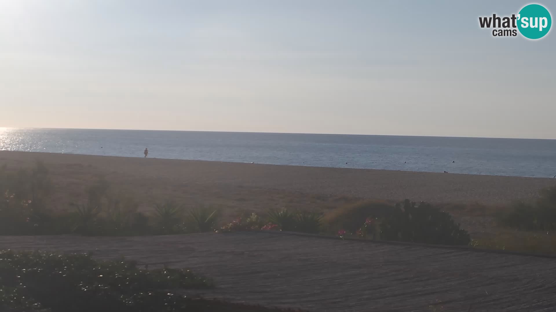 Live Webcam Marina di Orosei – beach in Sardinia – Italy