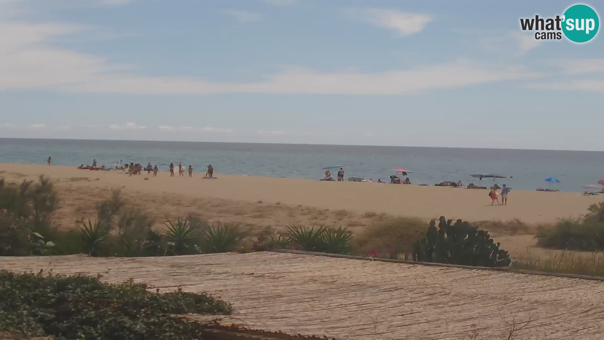 Spletna kamera Marina di Orosei – plaža v Sardiniji – Italija