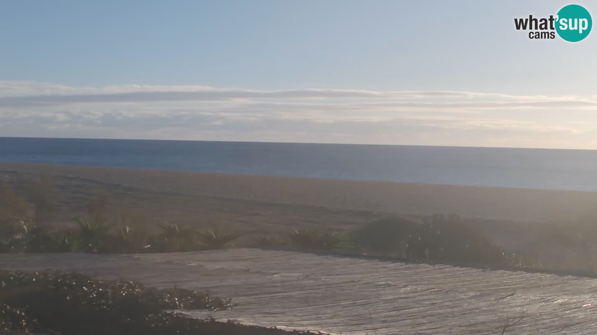 Live Webcam Marina di Orosei – beach in Sardinia – Italy