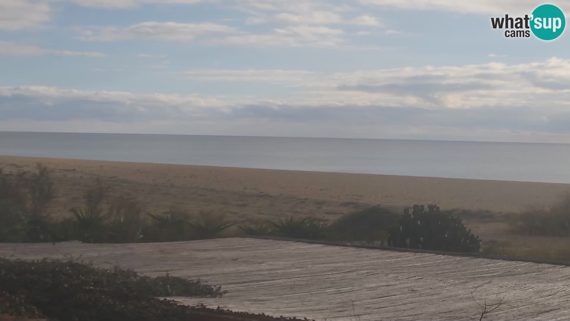 Live Webcam Marina di Orosei – beach in Sardinia – Italy