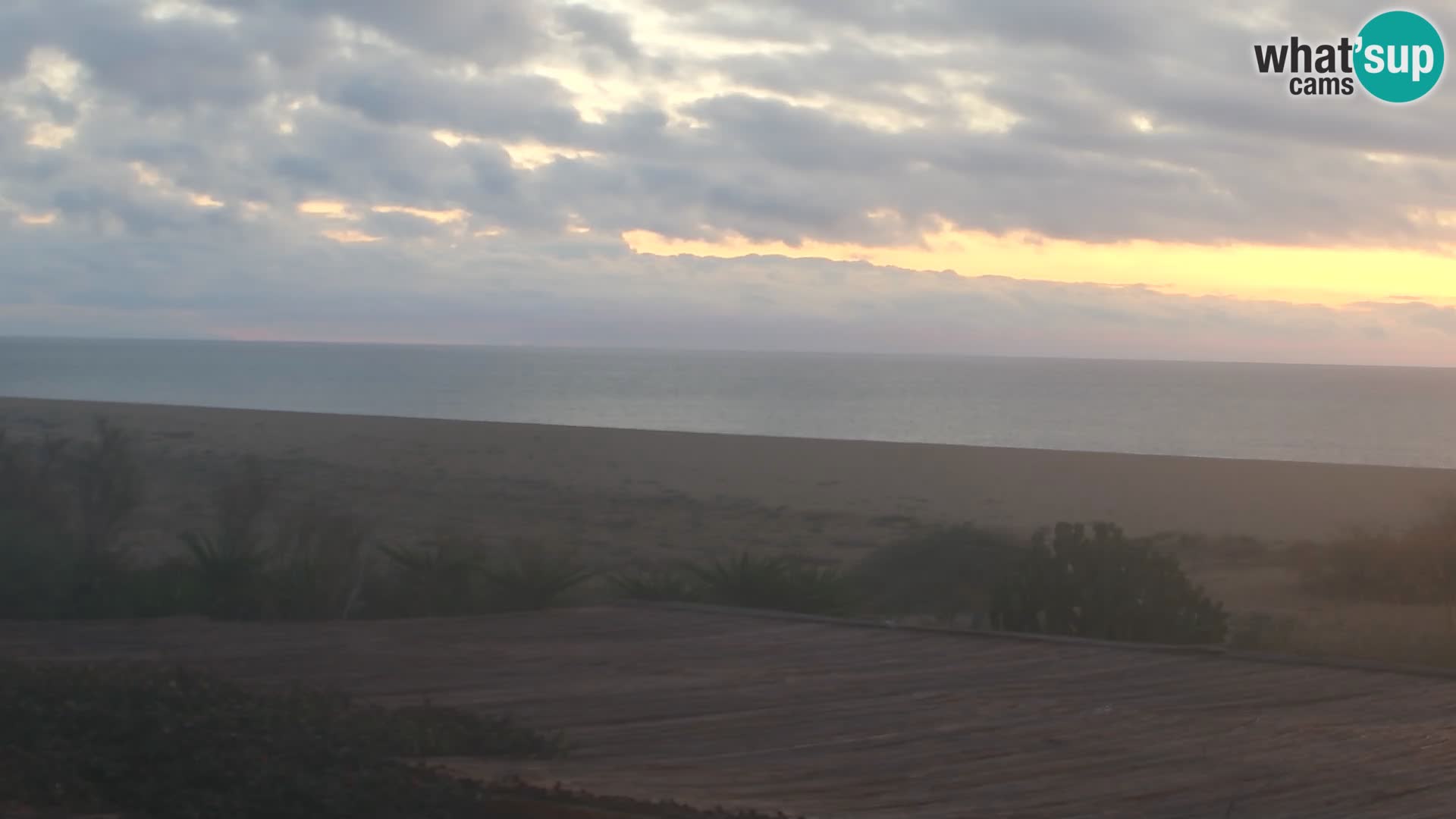 Spletna kamera Marina di Orosei – plaža v Sardiniji – Italija