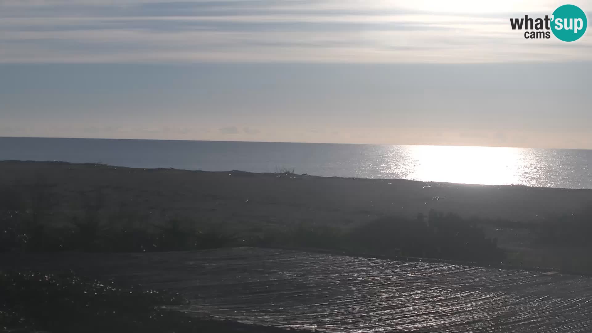 Live Webcam Marina di Orosei – beach in Sardinia – Italy