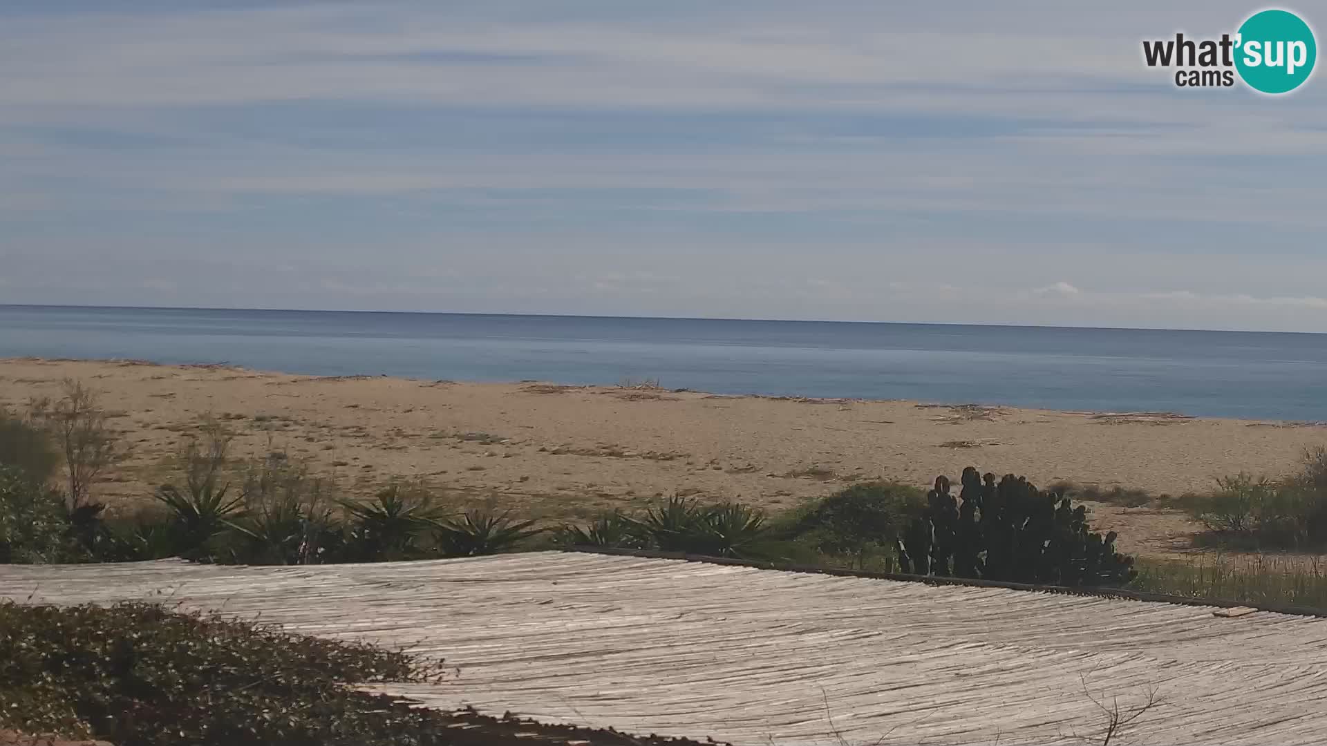 Spletna kamera Marina di Orosei – plaža v Sardiniji – Italija