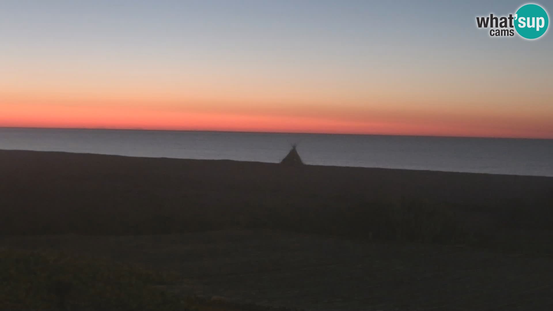 Live Webcam Marina di Orosei – beach in Sardinia – Italy