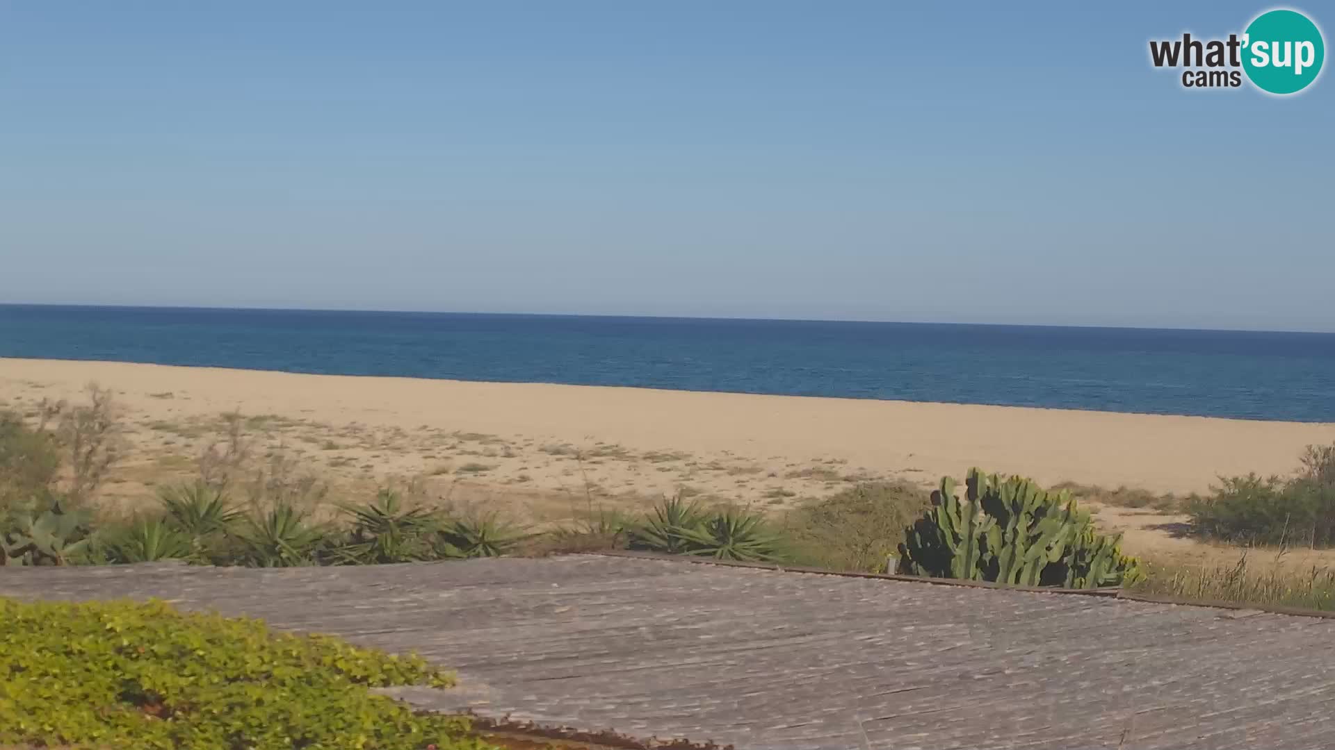 Camera en vivo Marina di Orosei – playa in Cerdeña – Italia