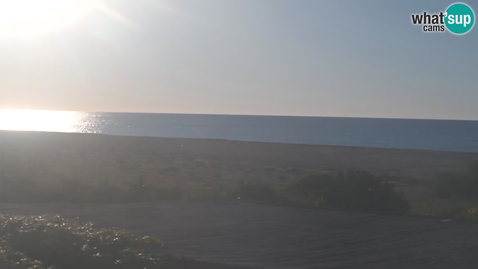 Spletna kamera Marina di Orosei – plaža v Sardiniji – Italija