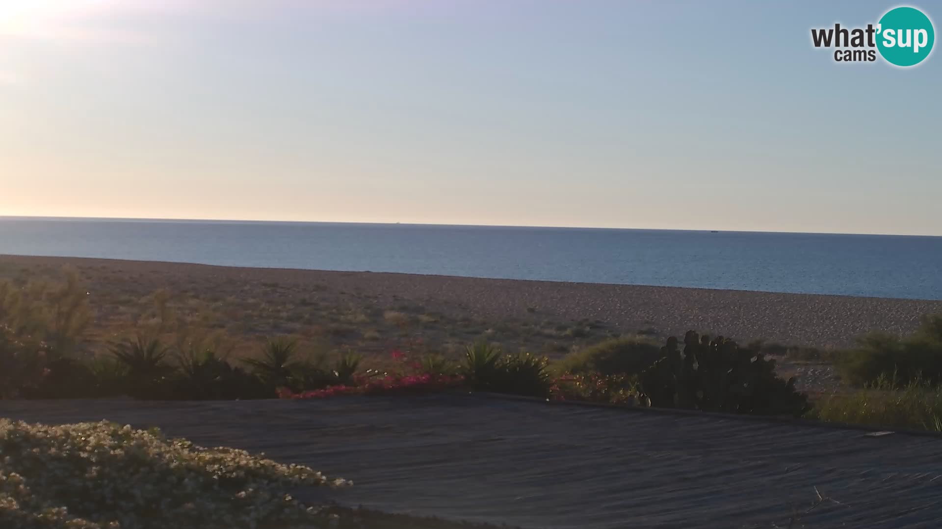 Live Webcam Marina di Orosei – beach in Sardinia – Italy