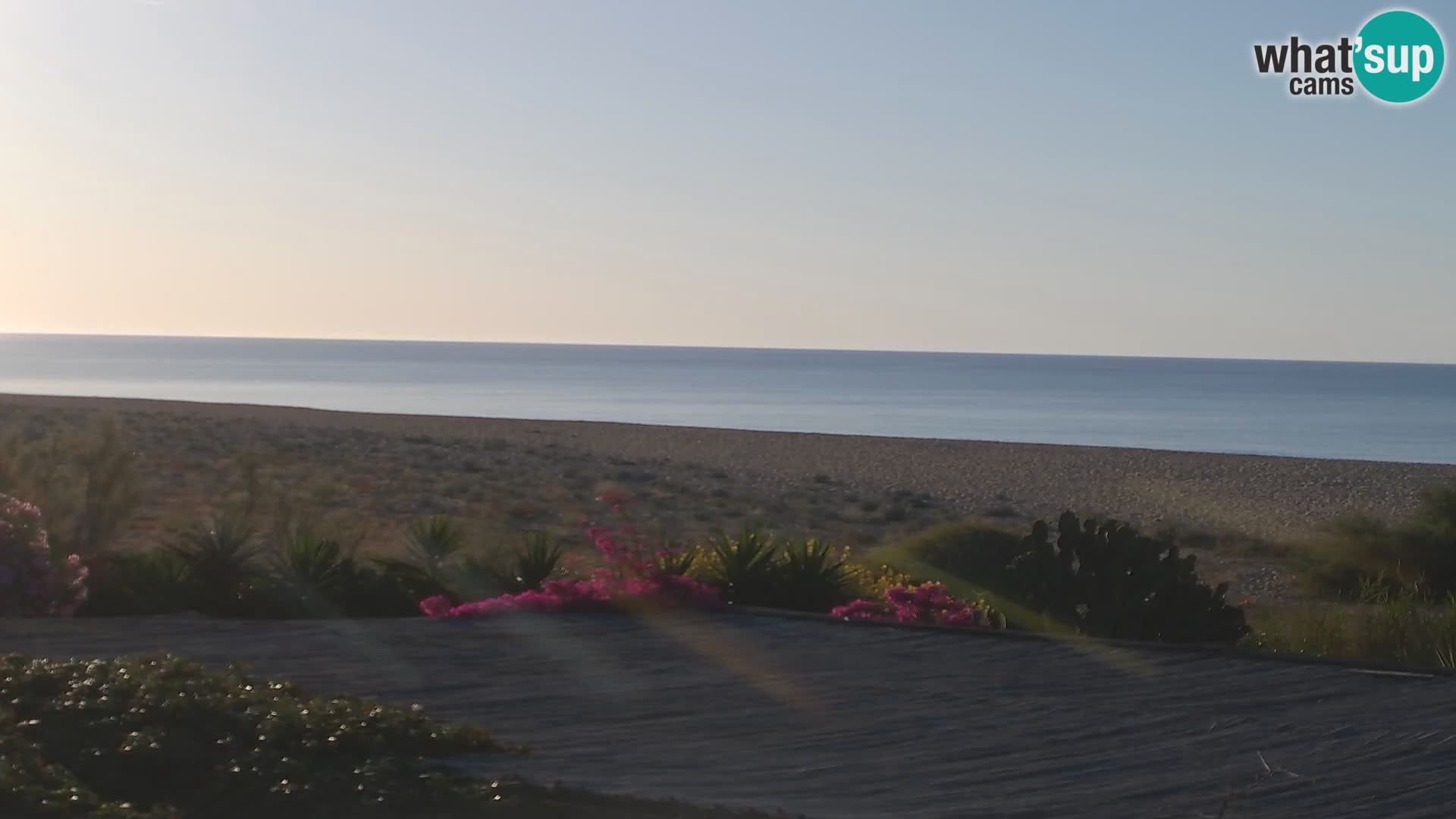 Spletna kamera Marina di Orosei – plaža v Sardiniji – Italija