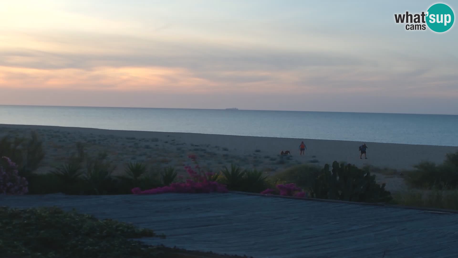 Spletna kamera Marina di Orosei – plaža v Sardiniji – Italija