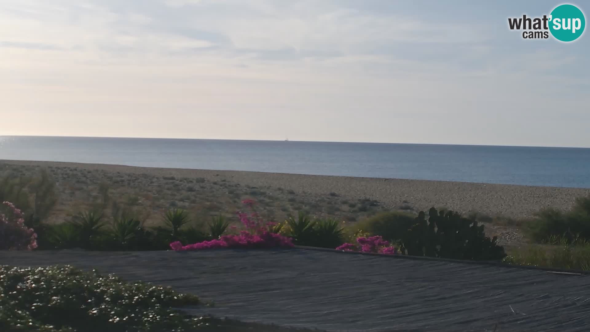 Live Webcam Marina di Orosei – beach in Sardinia – Italy