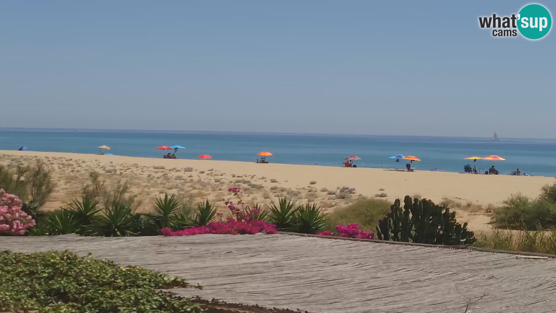Marina di Orosei webcam – Strand in Sardinien – Italien