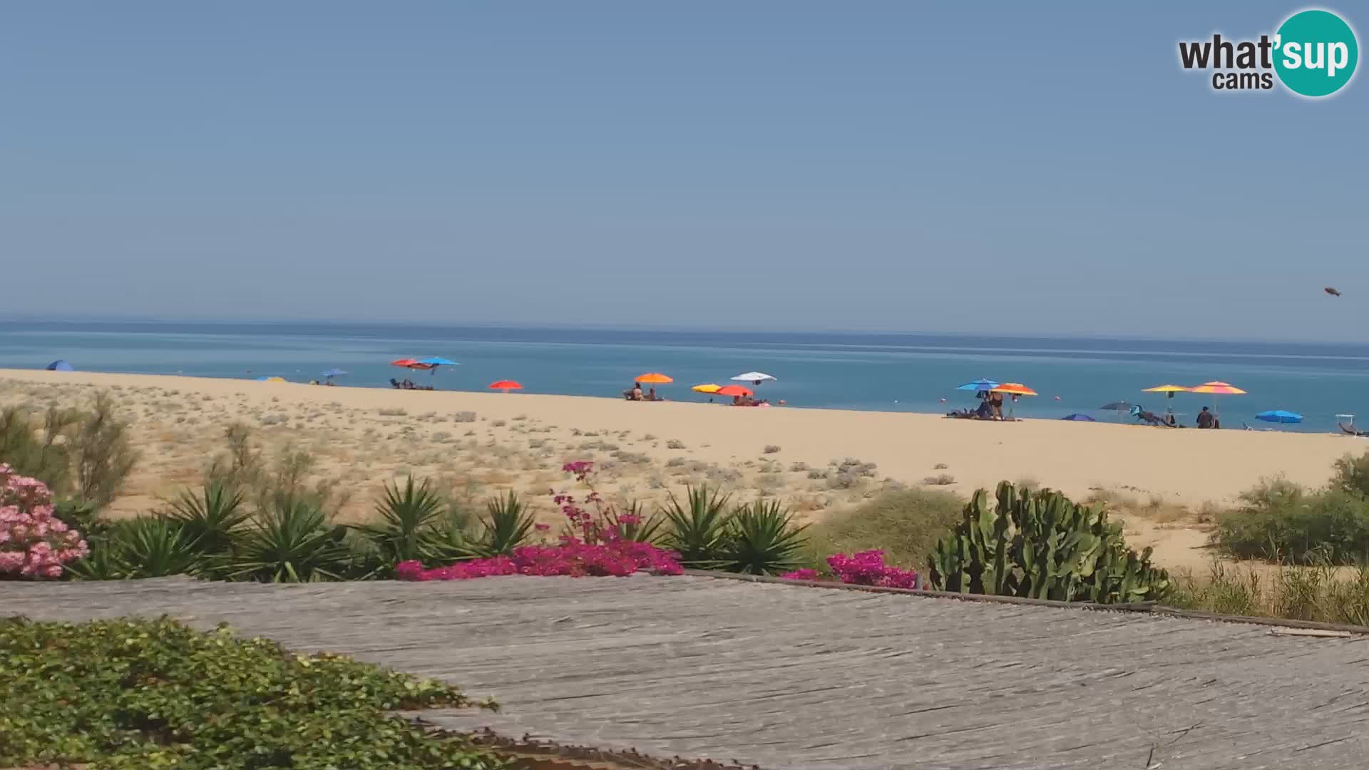 Marina di Orosei webcam – Strand in Sardinien – Italien
