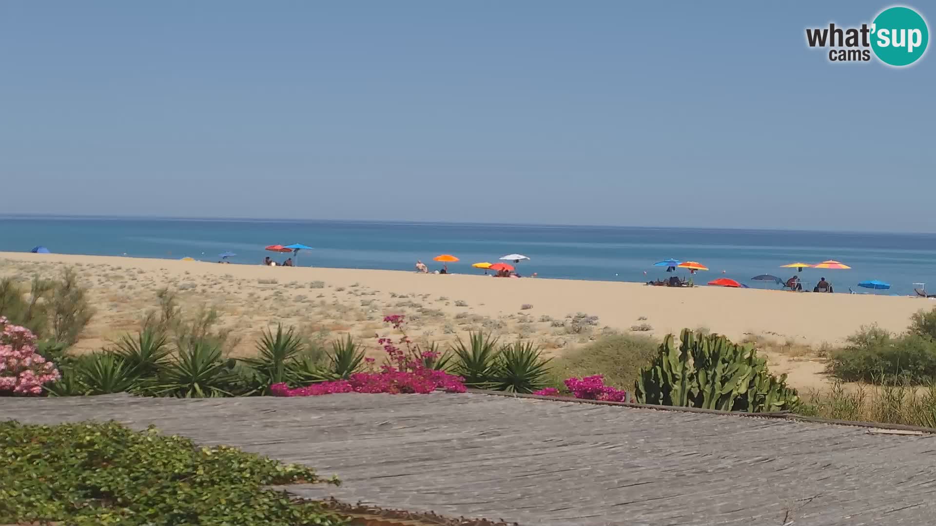 Live Webcam Marina di Orosei – spiaggia in Sardegna