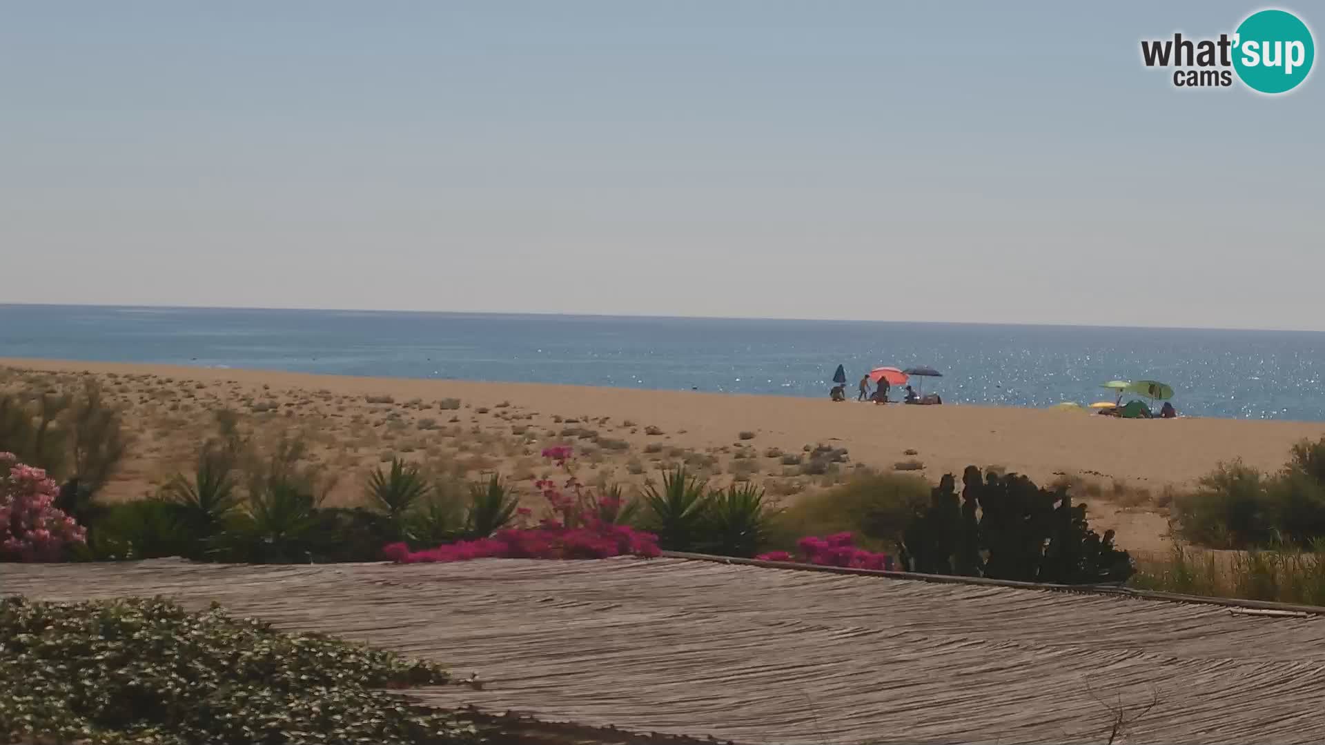 Live Webcam Marina di Orosei – beach in Sardinia – Italy