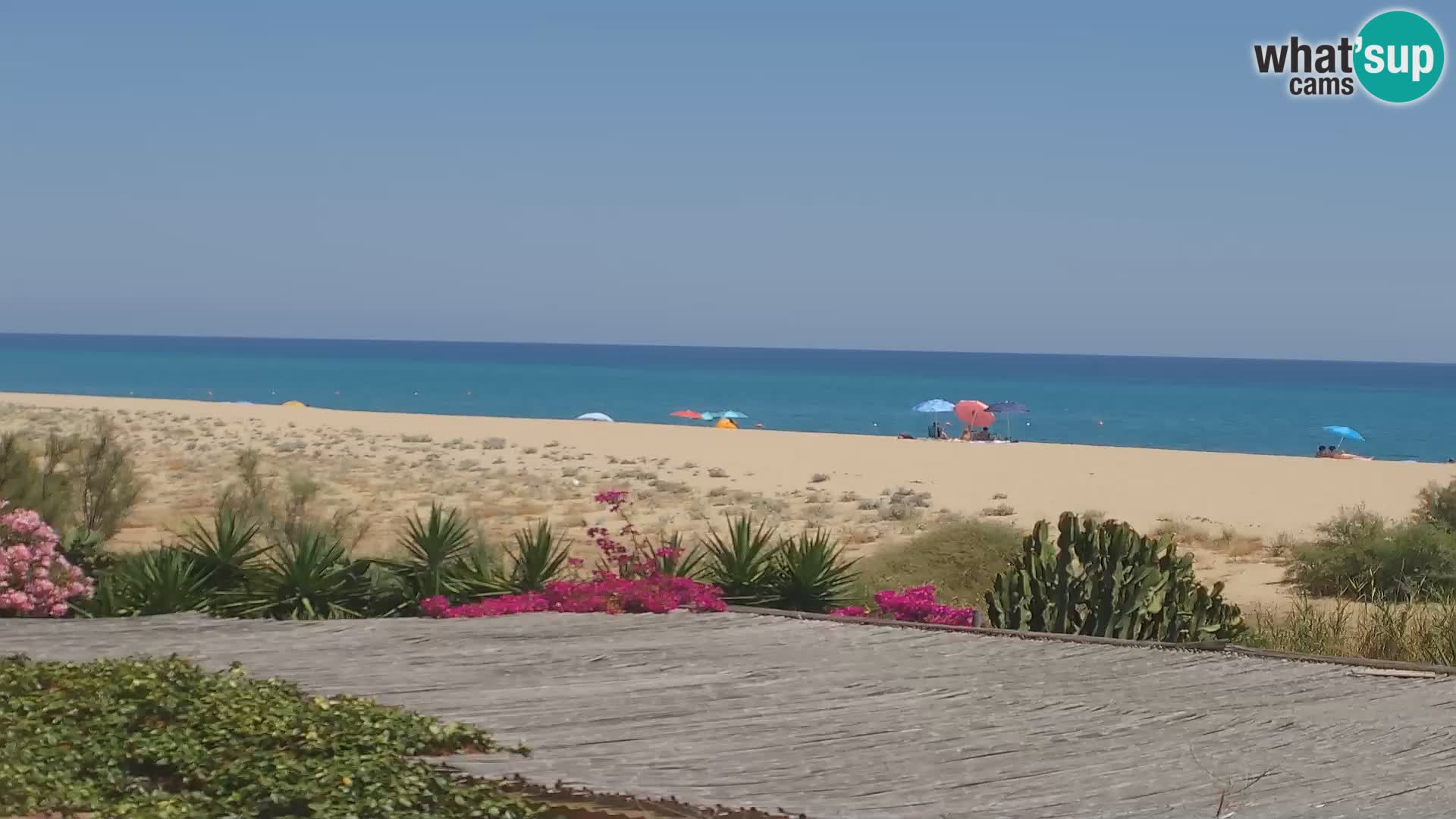 Marina di Orosei webcam – Strand in Sardinien – Italien