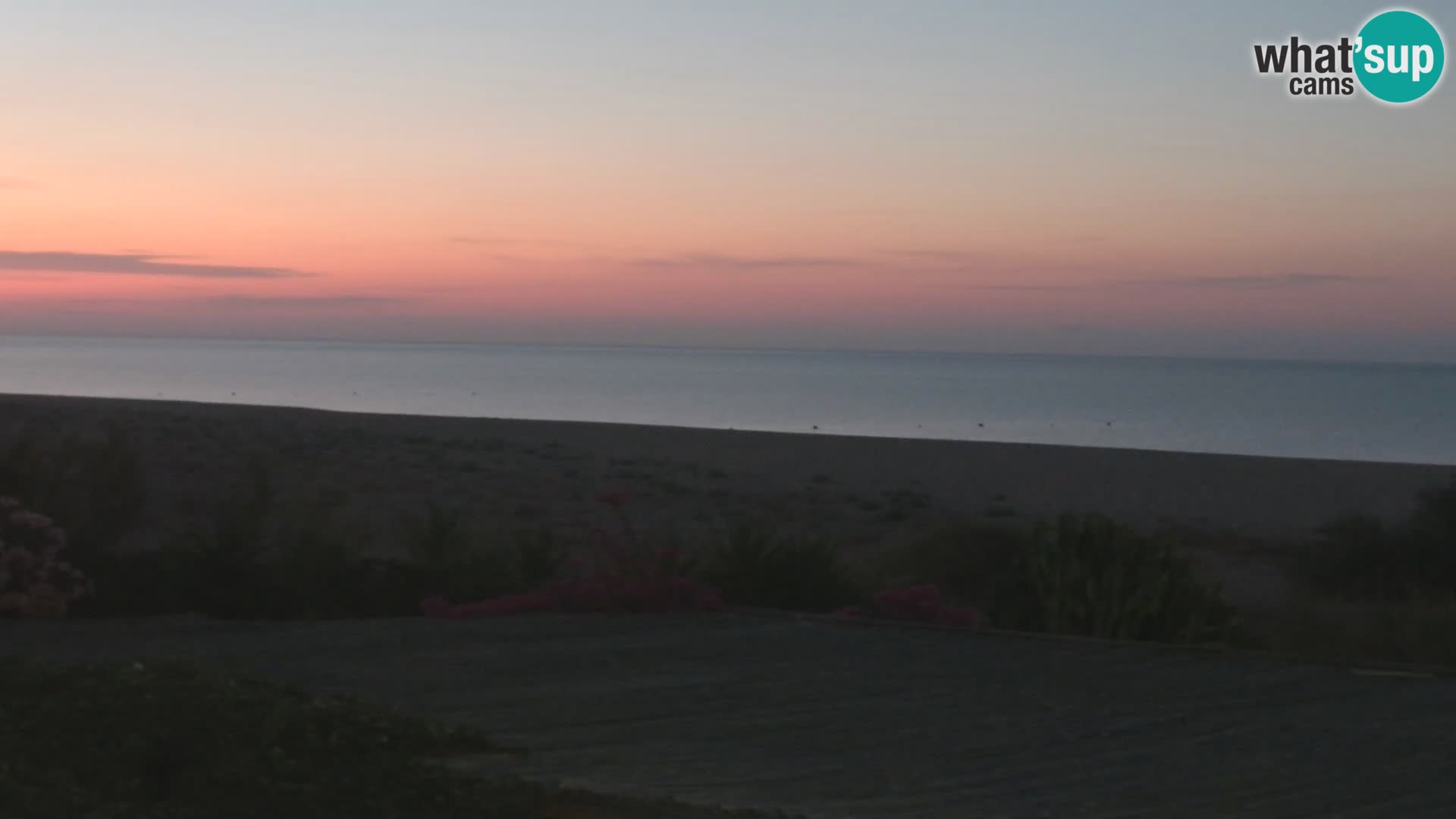 Spletna kamera Marina di Orosei – plaža v Sardiniji – Italija