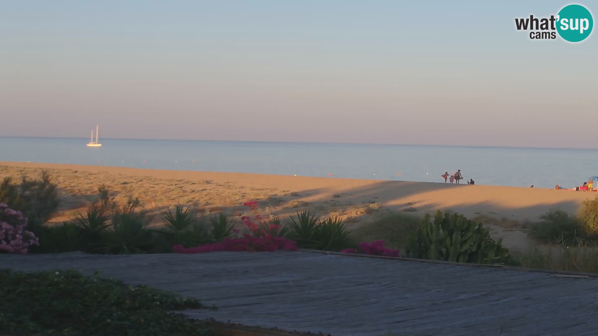 Live Webcam Marina di Orosei – beach in Sardinia – Italy